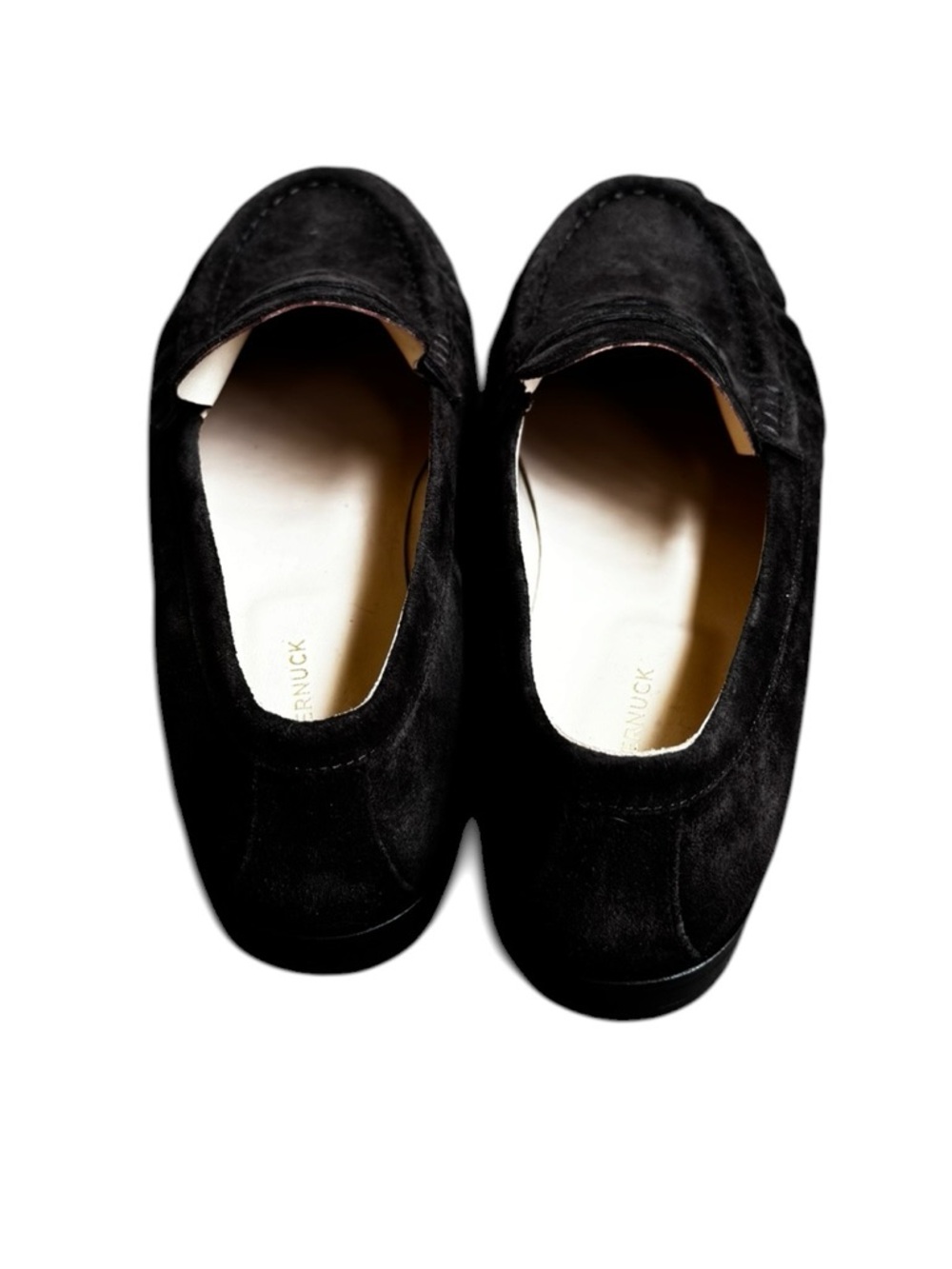 Tuckernuck Chocolate Suede Vivian Loafers 8.5 - Picture 5 of 8